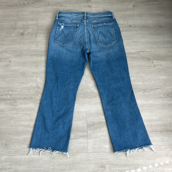 Mother The Tripper Ankle Fray Distressed Jeans - Picture 2 of 8